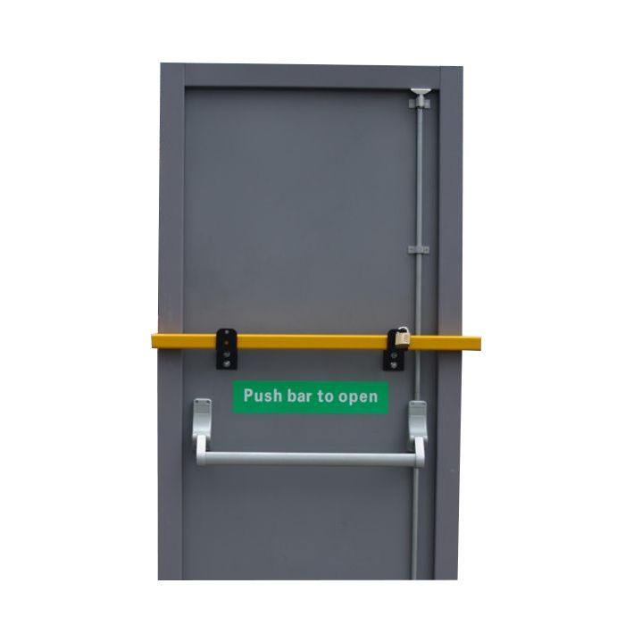 Drop Bar System Designed for Fire Exits