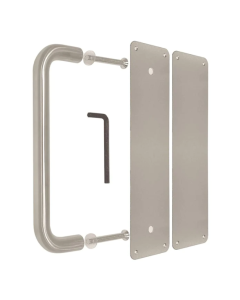 Pull Handle Set, 19mm diameter, 225mm centres