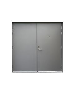 Made to Measure Double Steel Security Door (Steeldor) Locking with Briton 5760 Sashlock Included