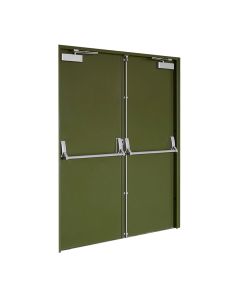 Strongdor Double Firedor (E120 mins) Fire Exit Door with Panic Hardware Included