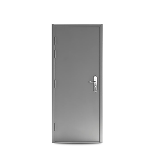 Standard Silver Duty Steel Security Door